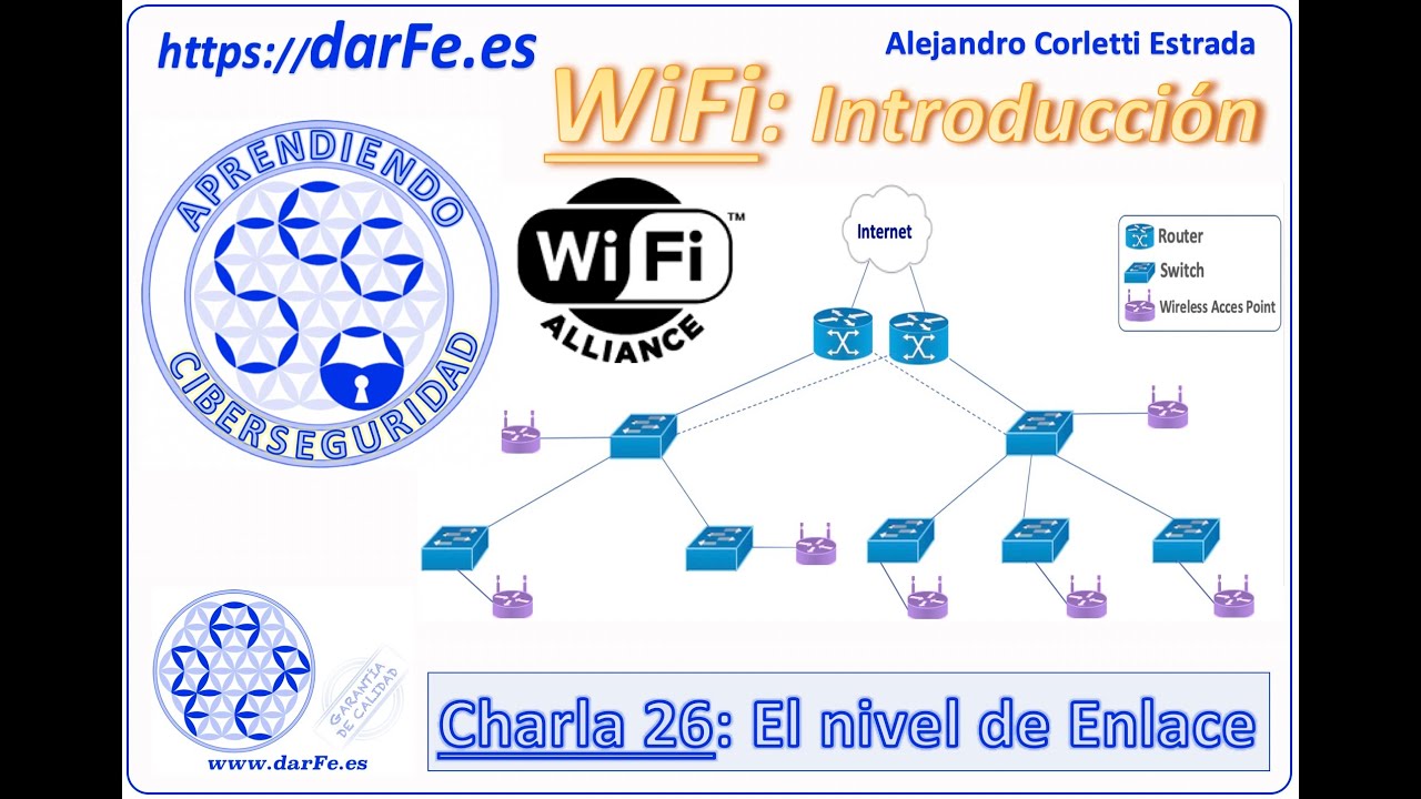 🌐  WiFi - Introducción (nivel de Enlace) - Aprendiendo CIBERSEGURIDAD paso a paso - Charla 26