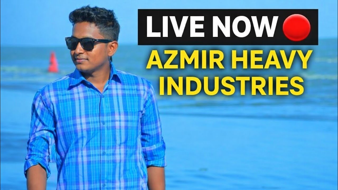  🔴 LIVE NOW | Azmir Heavy Industries Beach Vlog#LiveWithAzmir
