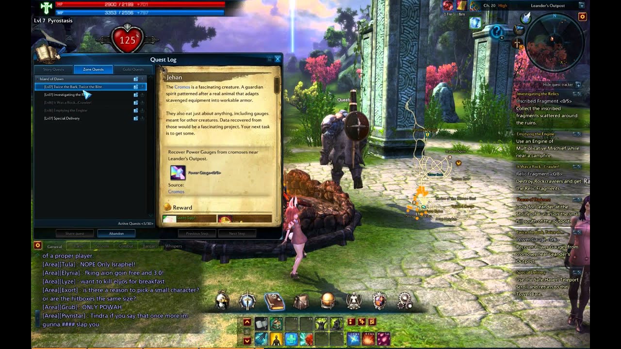 Tera Online How to set quest markers