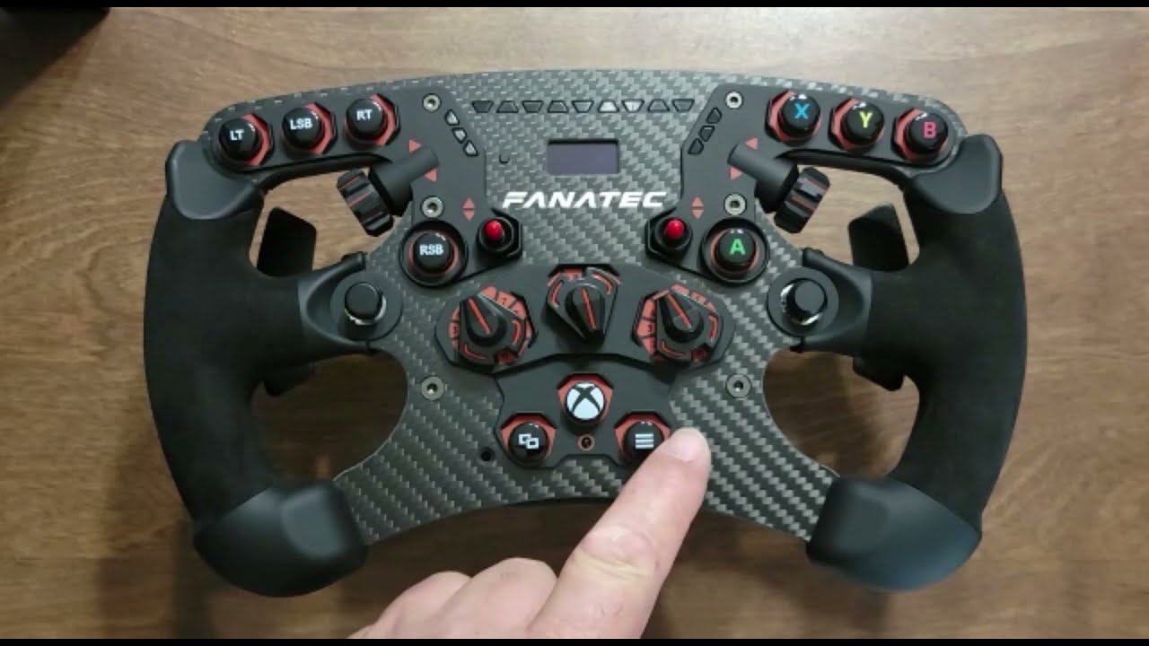 Fanatec Wheel Formula V2.5 X with Podium Paddle Module