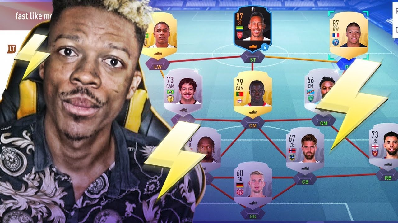 THE FASTEST TEAM IN FIFA 19!!