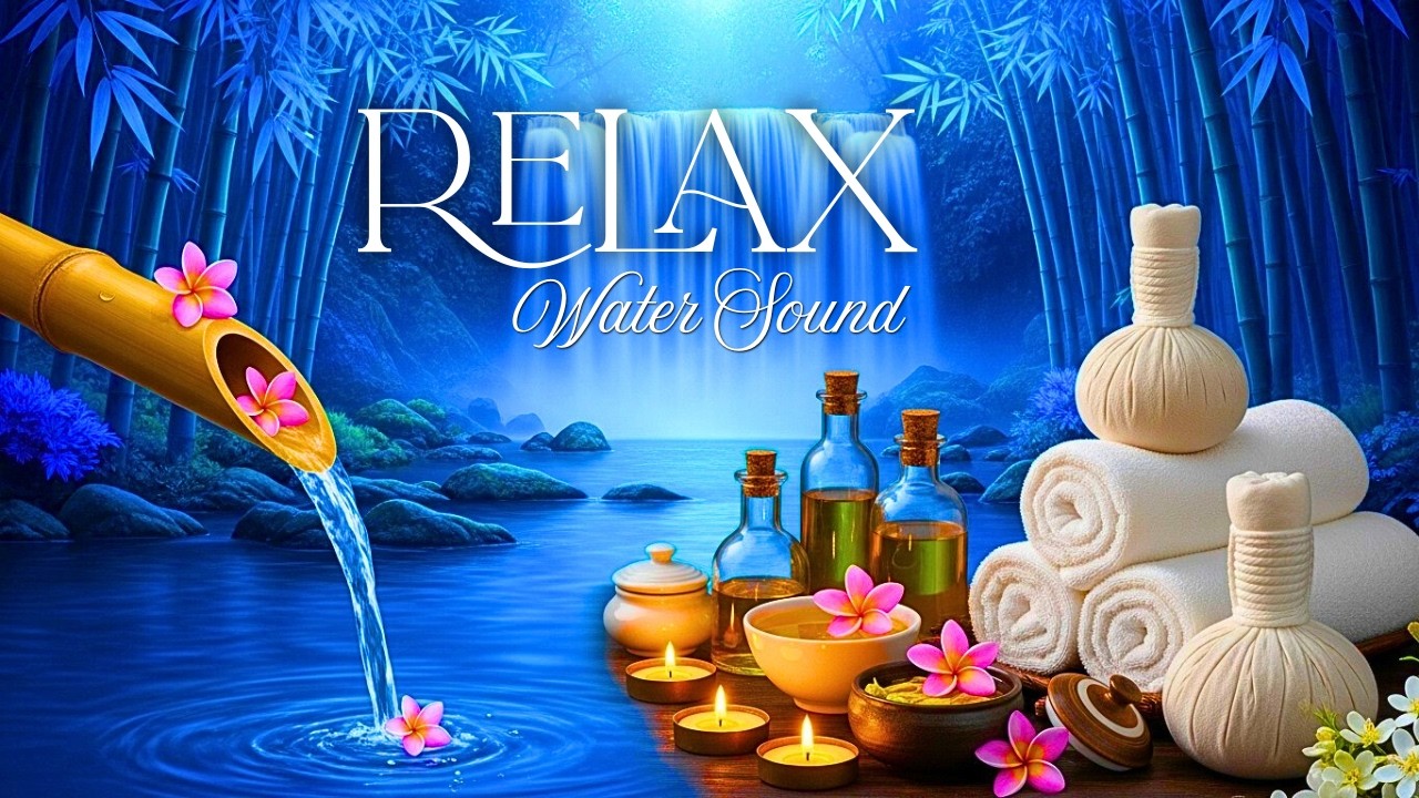 Relaxing Music with Water Sounds for Stress Relief 🌿 Relieve depression