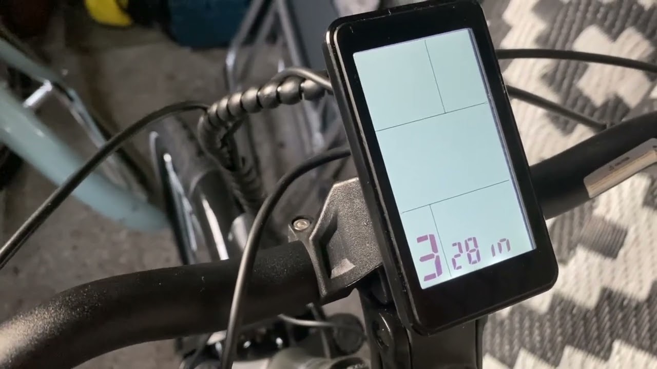Urban 600 - Denver display settings  how to turn on a-bike Power mode !