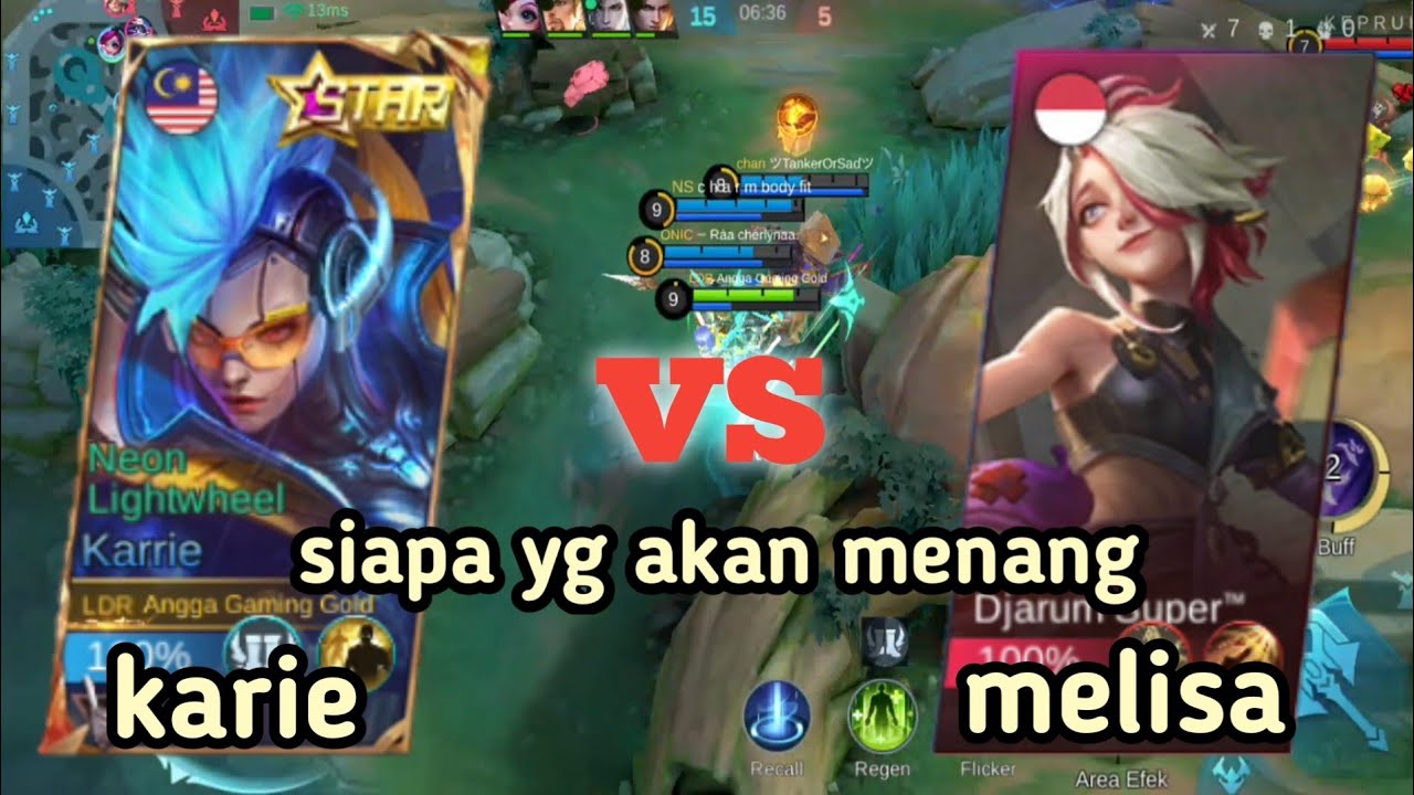Terlalu yakin melisa mau lawan karie ya habis sama karie