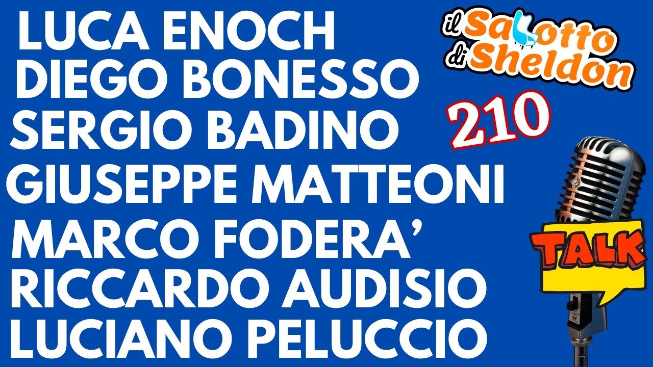 Il salotto di sheldon Ep. 210 : Autori, disegnatori ed editori a confronto.