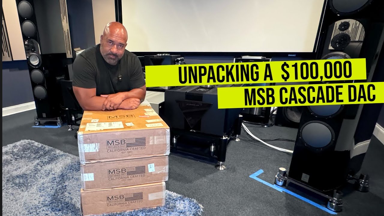 Распаковка ЦАП MSB Cascade стоимостью 100 000 долларов США