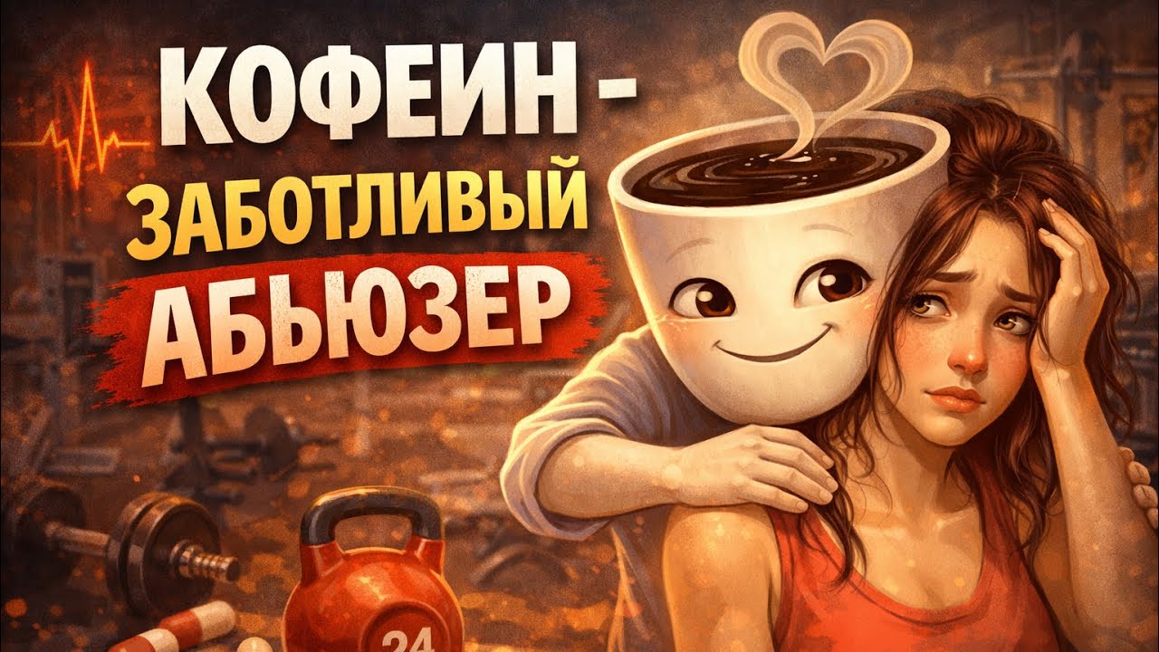 Кофеин - заботливый абьюзер.