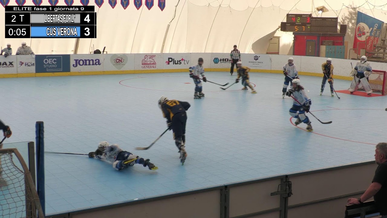 Hockey Inline ELITE - LIBERTAS FORLI' vs CUS VERONA
