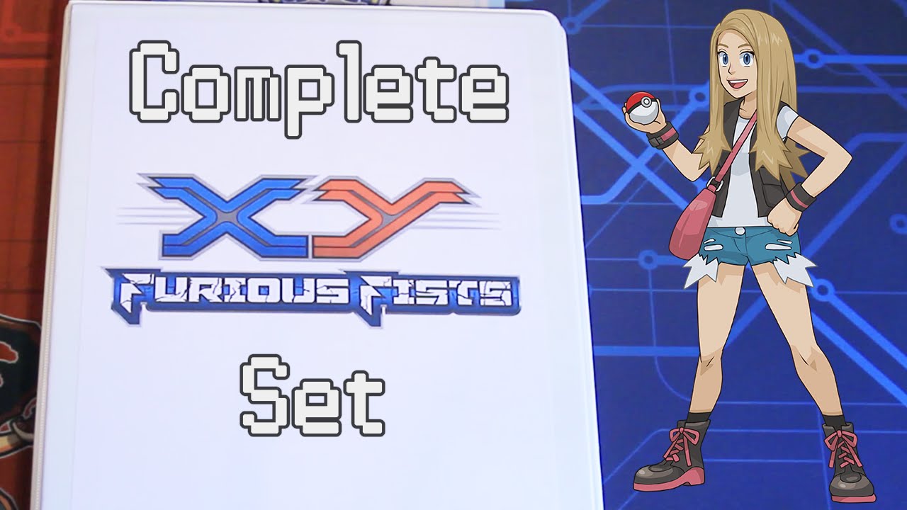 Complete Pokemon XY Furious Fists Regular Set
