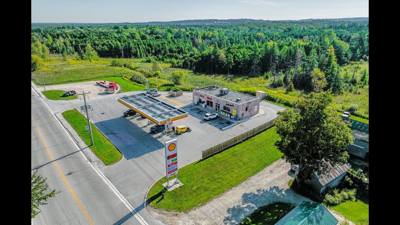 Shell Gas Station For Sale- Flesherton Ontario