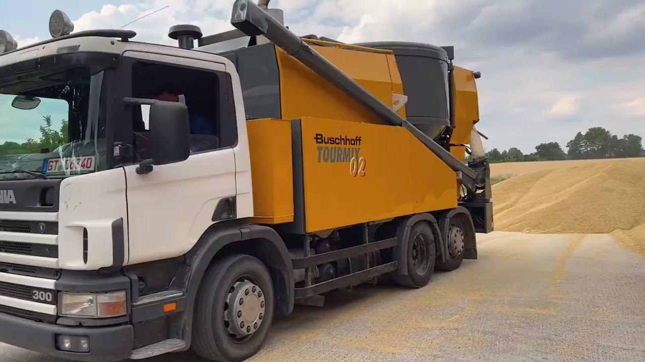 Pr&auml;sentation der Firma Globus GmbH, mobile Mahl- und Mischanlagen