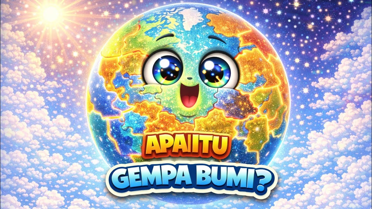 🎬 Apa Itu Gempa Bumi? 🌍 Penjelasan Sains Mudah Untuk Anak!