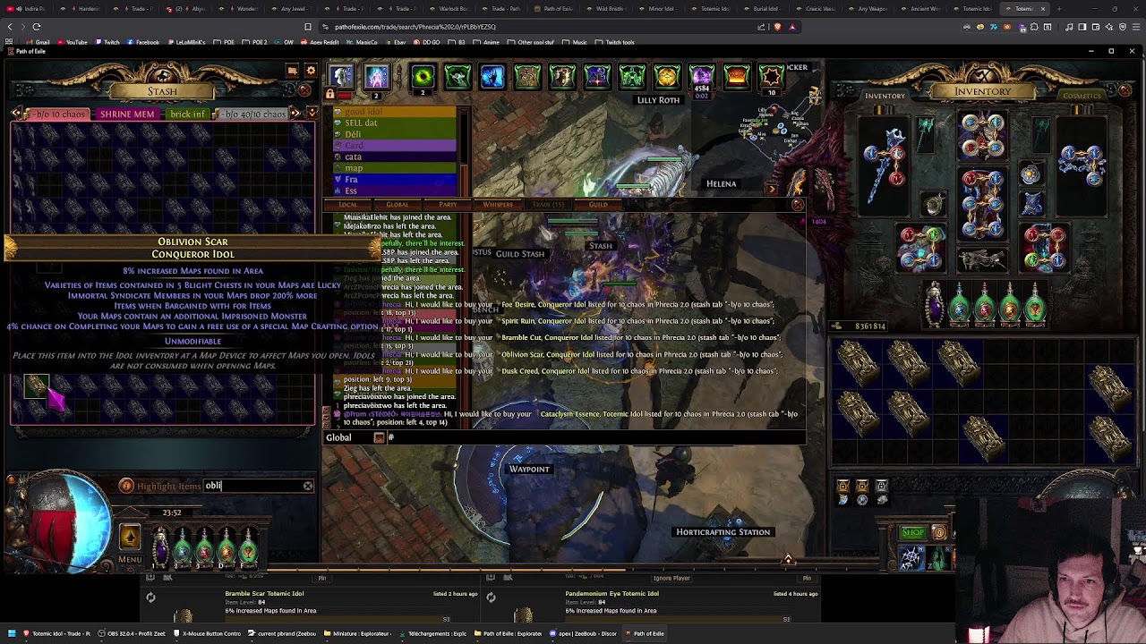 Penance Brand Crafting item for block swap  !mirrorshop