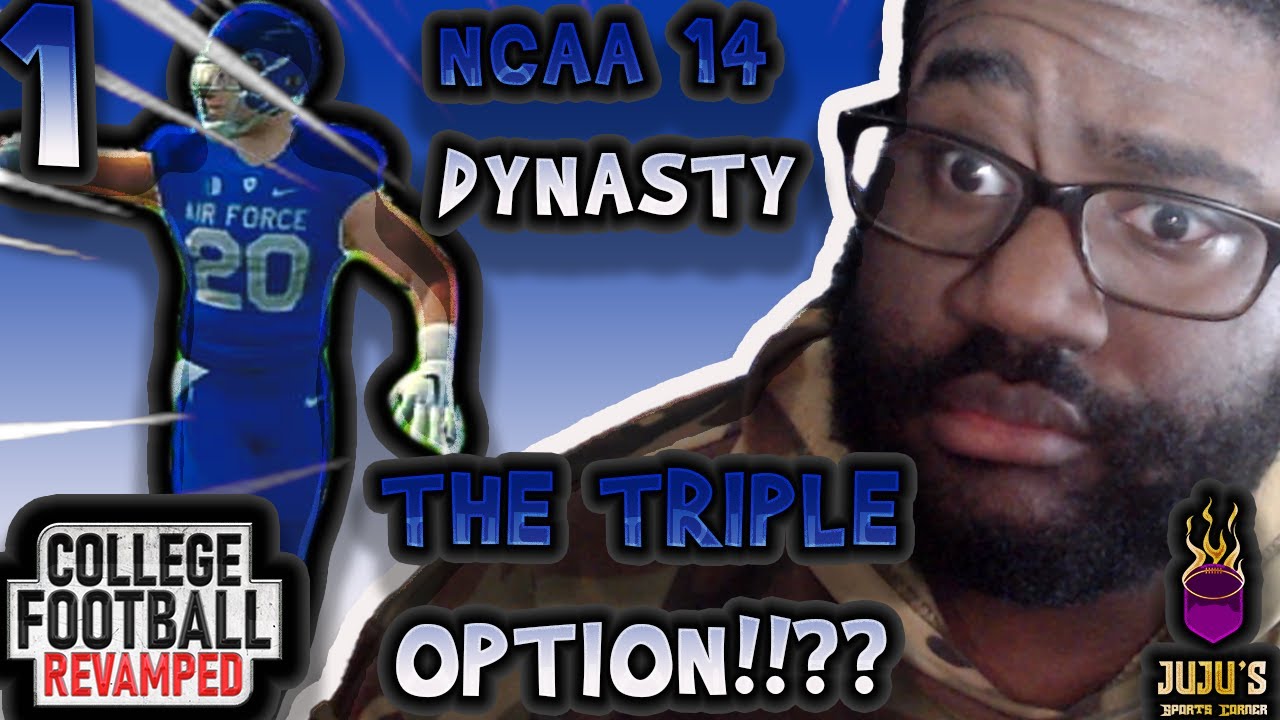 CAN YOU BE DOMINANT WITH A TRIPLE-OPTION OFFENSE!! NCAA 14 DYNASTY EPISODE 1!!!!