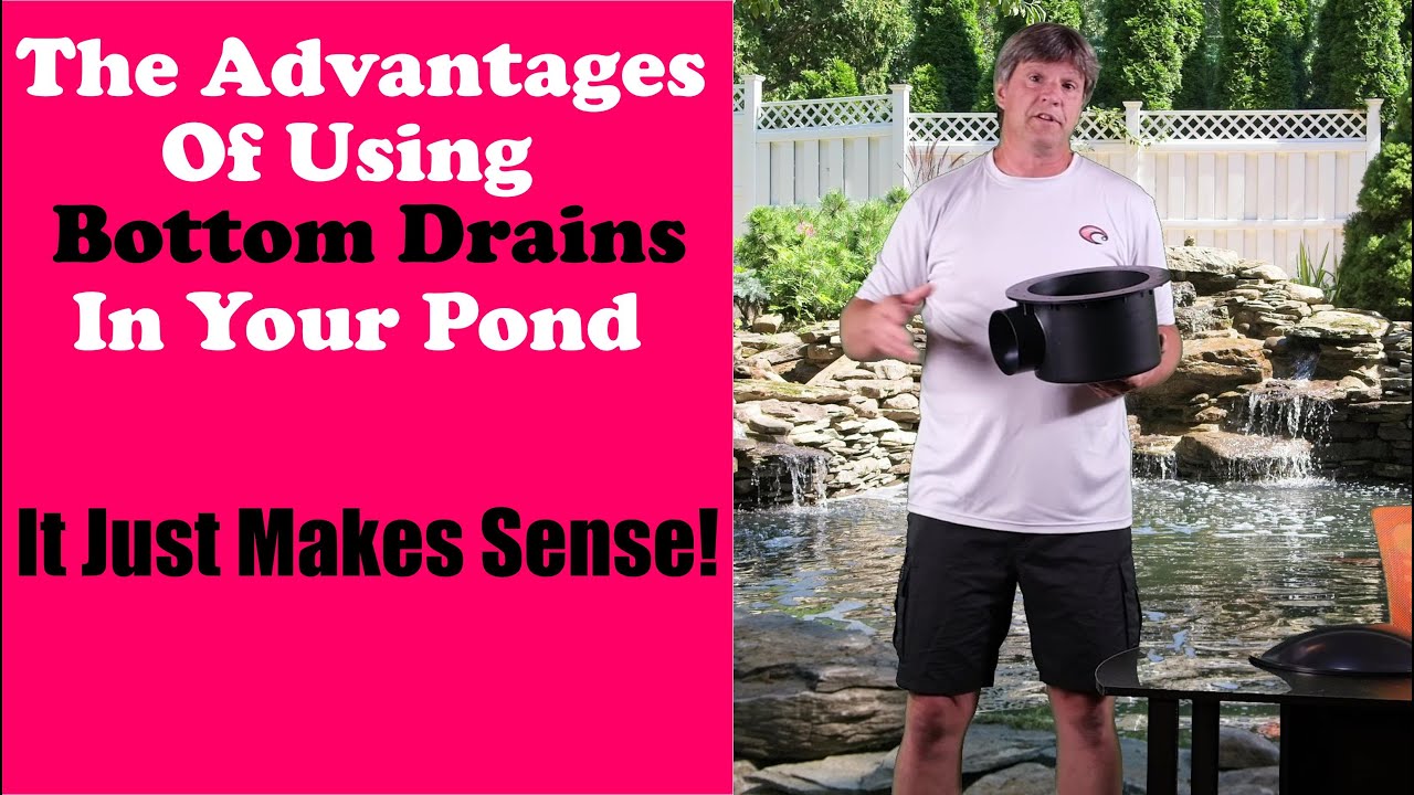 The Advantages of Using Bottom Drains