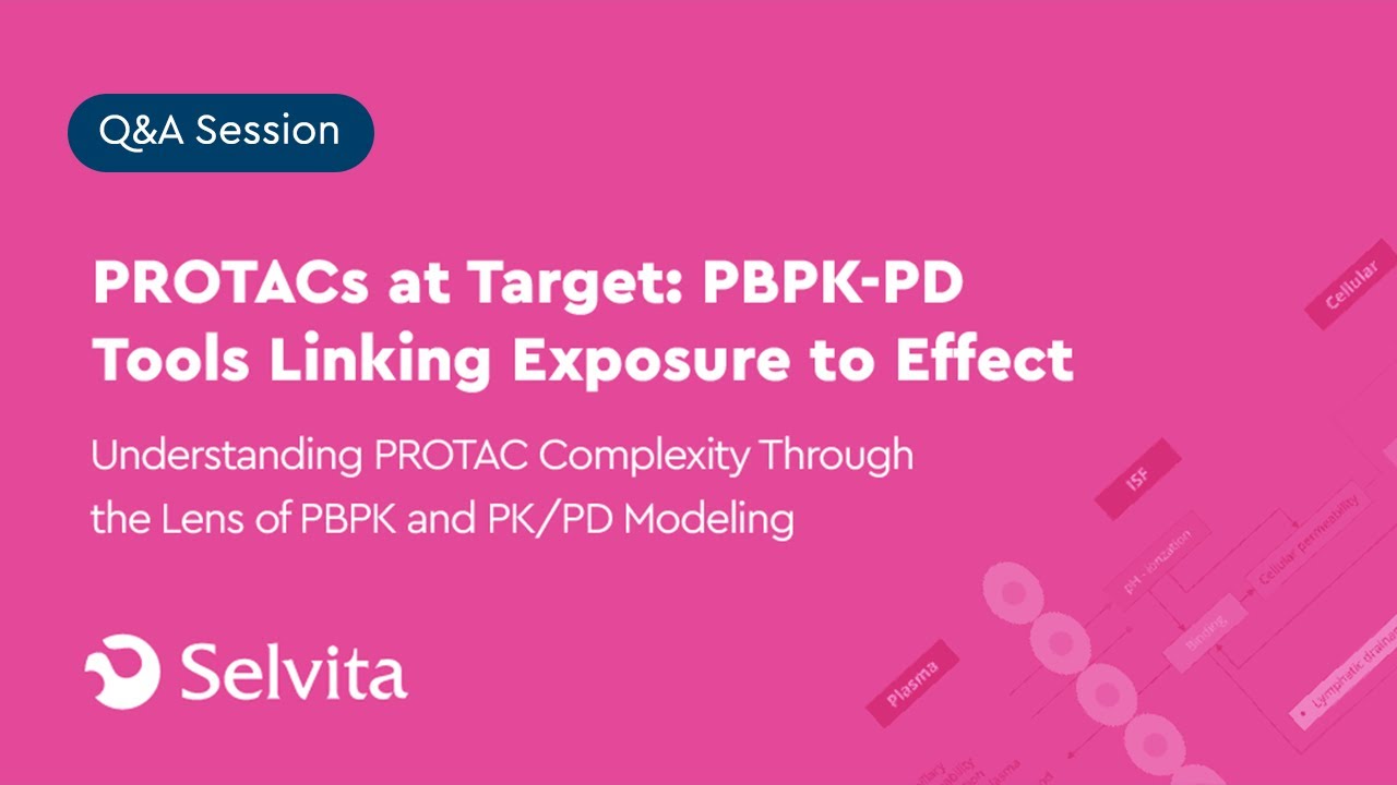 PBPK/PD Modeling for PROTACs | Expert Q&A