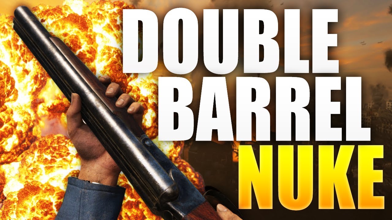 DOUBLE BARREL SHOTGUN ONLY NUKE! - (COD:WW2 V2 Rocket)