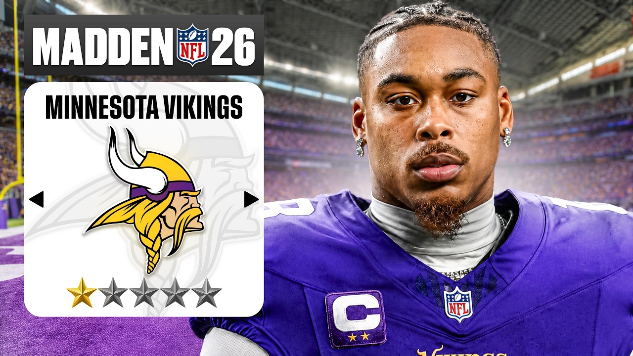 Rebuilding The Minnesota Vikings on Madden 26