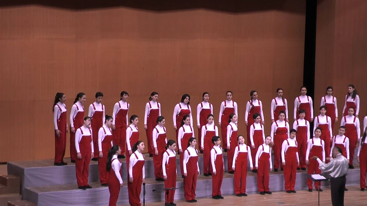 3 armenian folk songs - Komitas, Little Singers of Armenia, Marugame Civic Hall