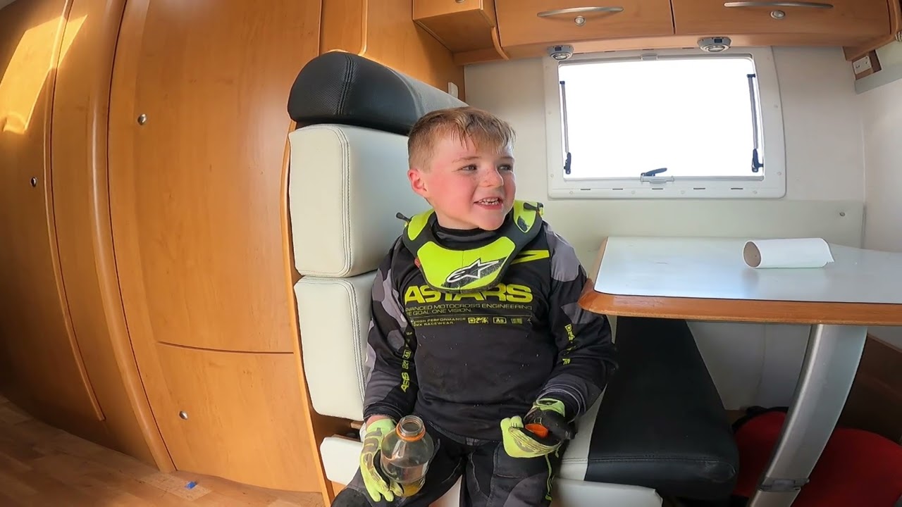 Practice day at Magilligan Motocross Park, Northern Ireland