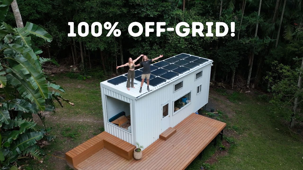 How We Power Our OFF-GRID Tiny House (in the Middle of the RAINFOREST)