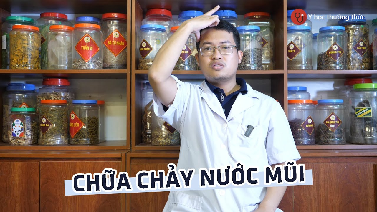 Hướng dẫn bấm huyệt chữa chảy nước mũi