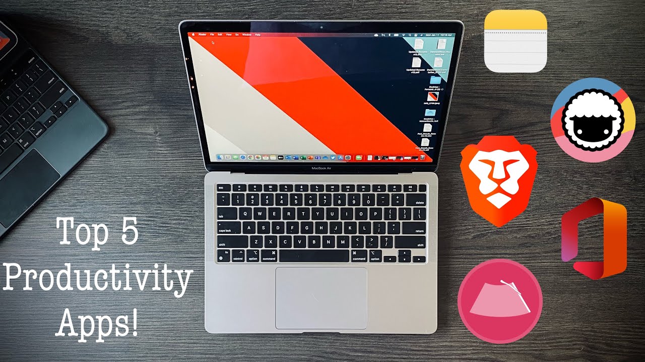 Top 5 M1 MacBook Air Productivity Apps! (2021)