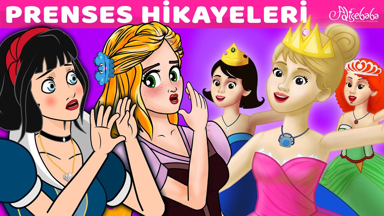 Pamuk Prenses ve 5 Prenses Masalı | Prenses Hikayeleri | Adisebaba Masallar
