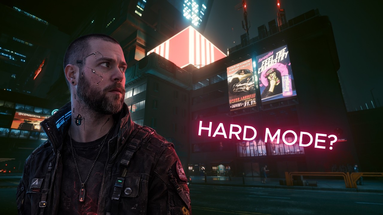 Cyberpunk 2077 Hard Mode | First Play | Road to 100!