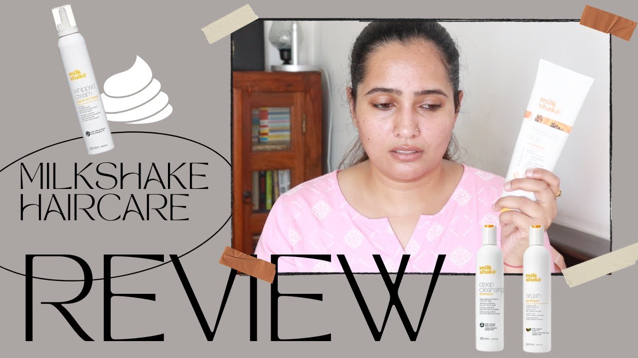 milkshake haircare review feat. whipped cream, moisture plus conditioner