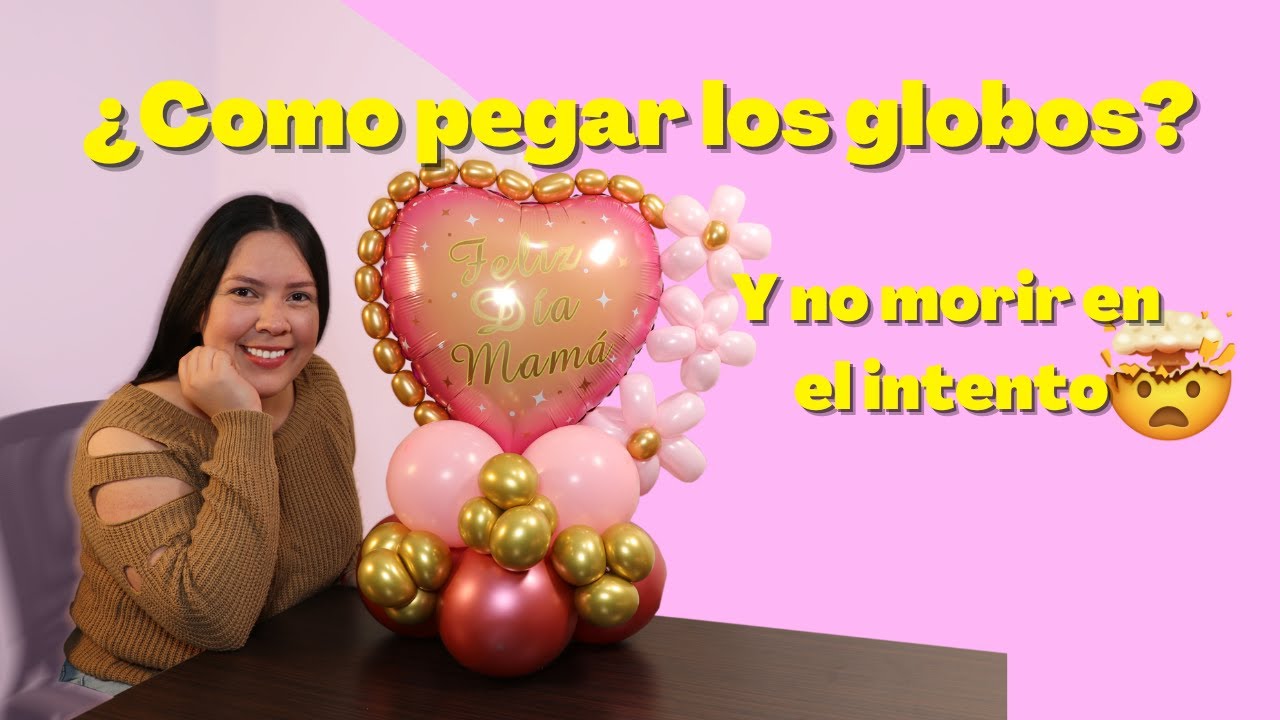 Balloons Bouquets Dia de las Madres | #ParaRegalarChile | Tutorial | Regalo Fácil de hacer