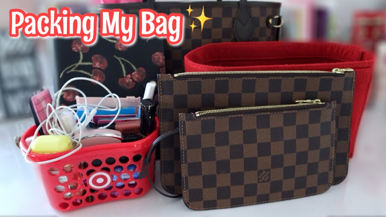 Собираю вещи в свою сумку Neverfull ❤️