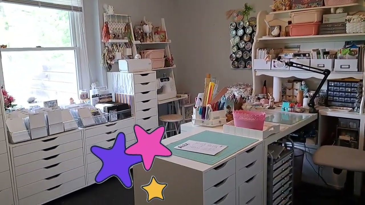 Finished! Craft room tour.