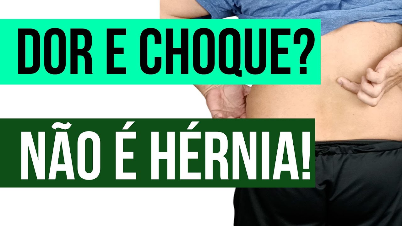PARECE HÉRNIA, MAS NÃO É!