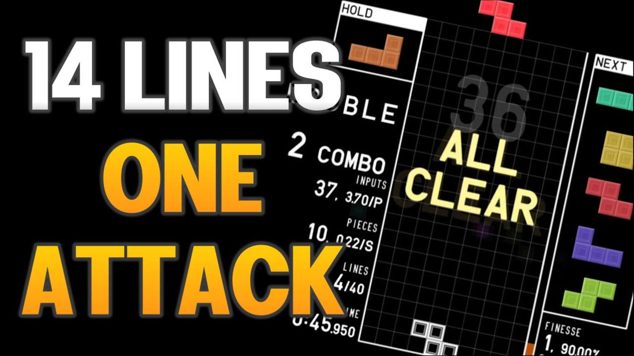 How To Perfect Clear in Tetris [Tetr.io Rank S]
