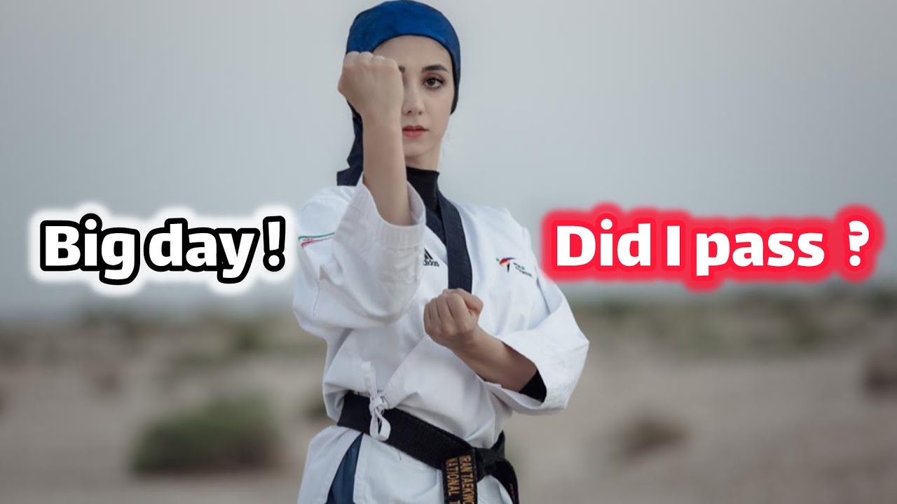 Big day | Taekwondo 5th Dan test… !👊🏻