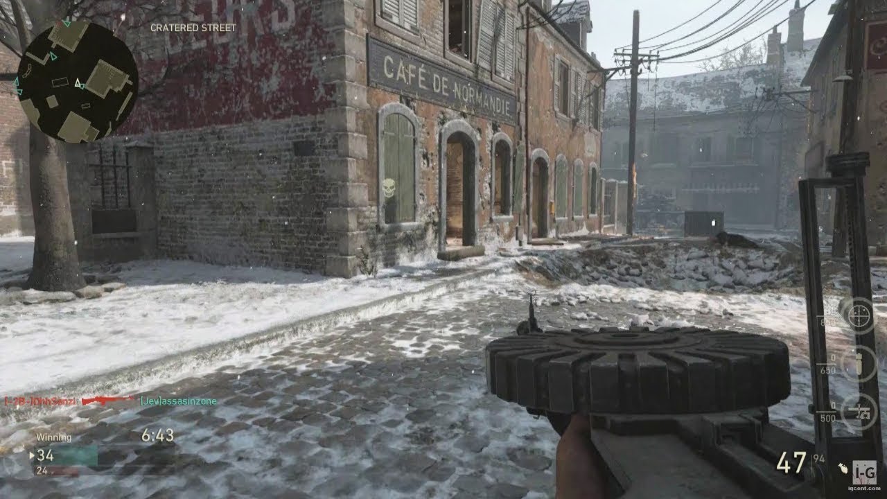 Call of Duty WW2 Online Multiplayer Gameplay - Normandy Team Deathmatch PS4 HD