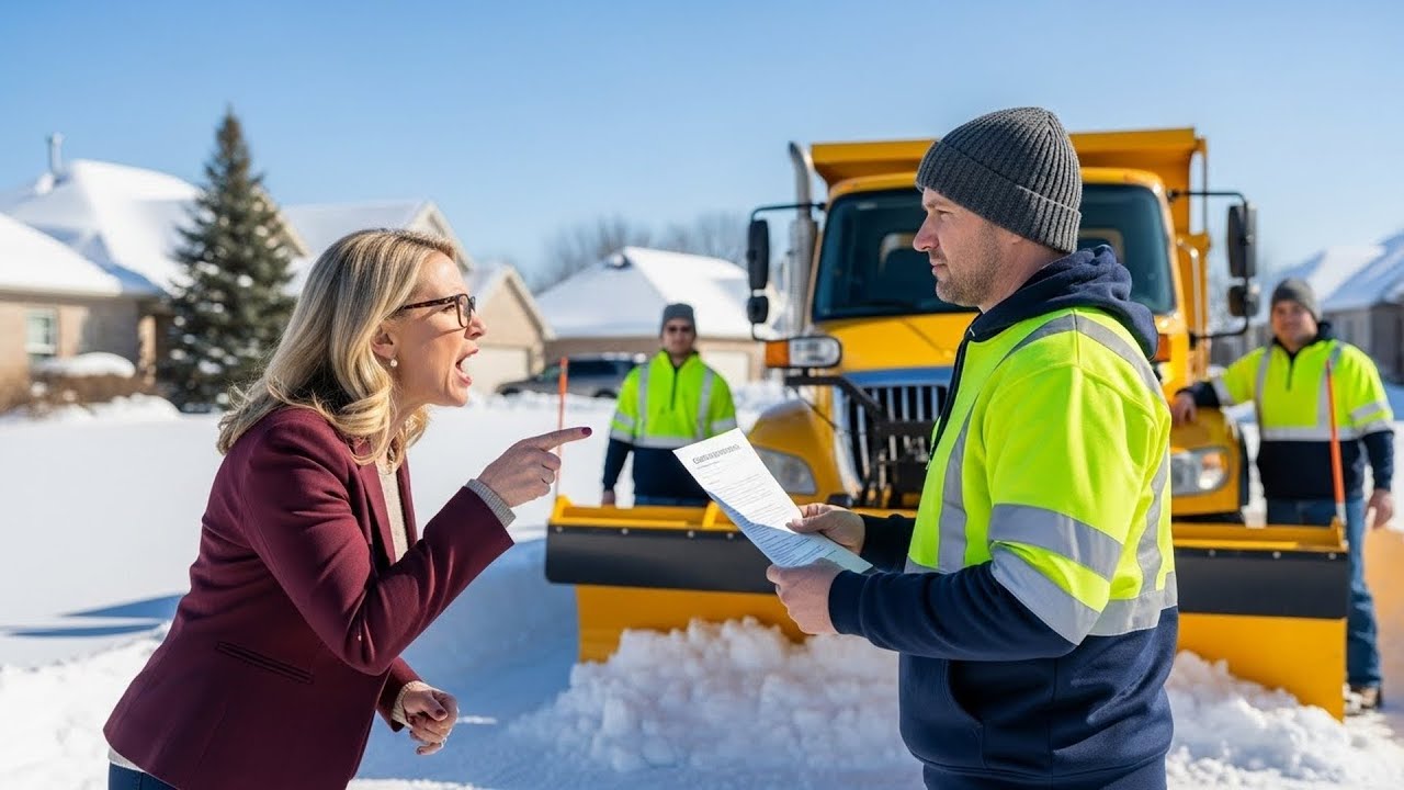 HOA Fined Me For Snow Removal Taking Too Long, So I Canceled Their Contract And Left Them Stranded