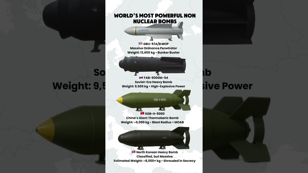 World&rsquo;s Most Powerful Non-Nuclear Bombs
