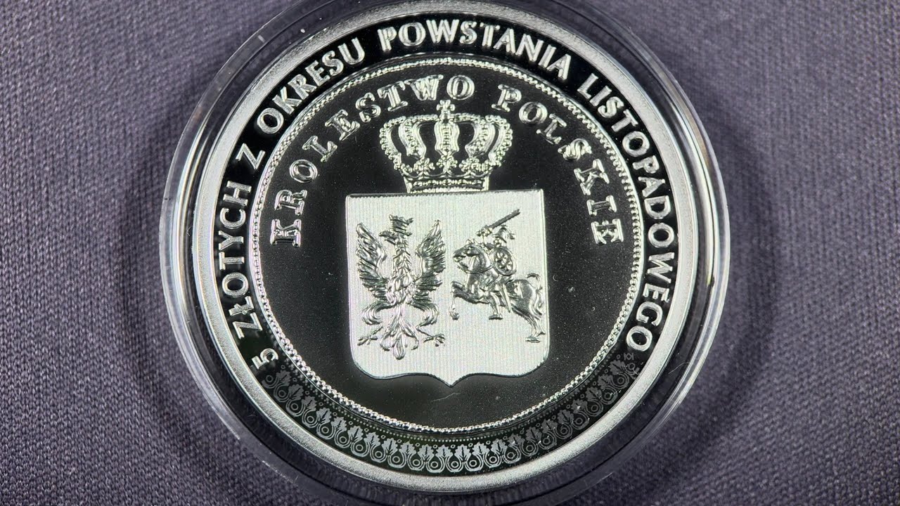 20 złotych 2025 - 5 złotych z okresu powstania listopadowego