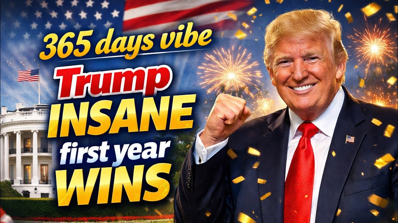365 Days Vibe: Trump&rsquo;s INSANE First Year Wins! ❤️⭐️🇺🇸 #trump365days #MAGA2026 #subscribe  ❤️💥🤷