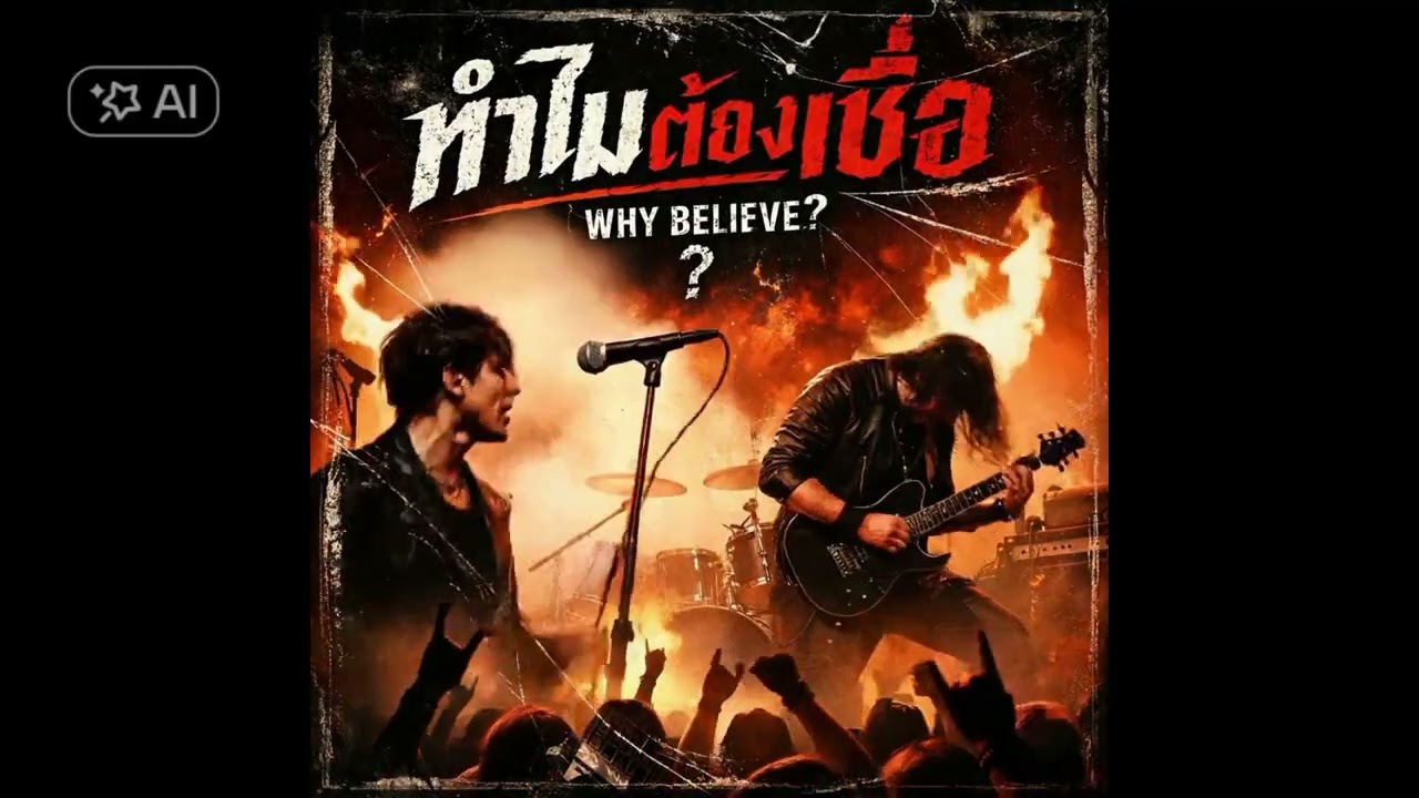 เพลง ทำไมต้องเชื่อ | Rock Thai (Official Visualizer)