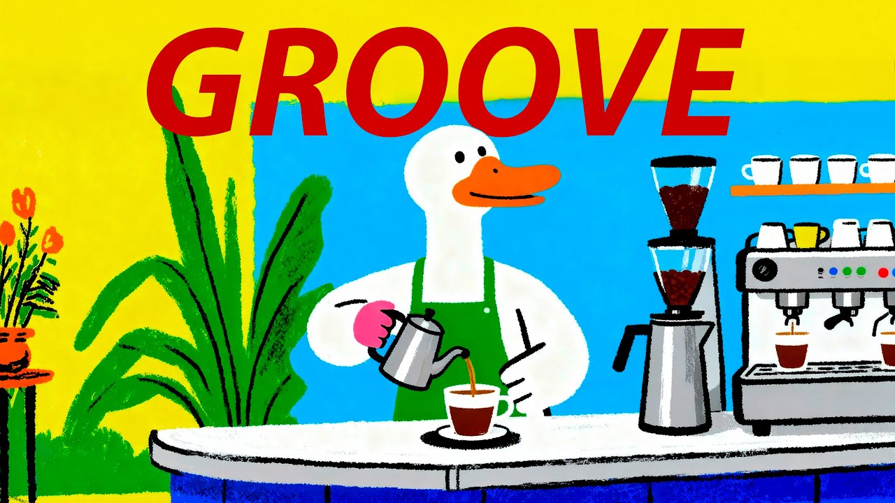 Morning Coffee Groove Ritual ☕️ GROOVE POP · Study · Work · Focus· Cafe🎶