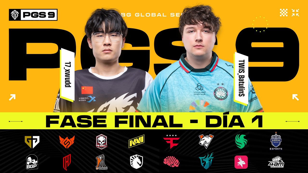 PUBG Global Series 9 - Fase Final - DÍA 1