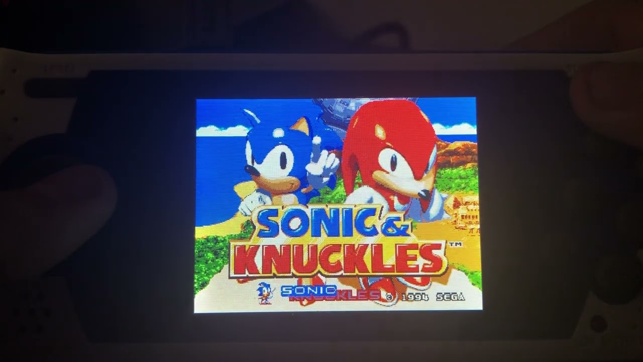 Sega Genesis Ultimate Portable Game Player With All The Sonic Games
