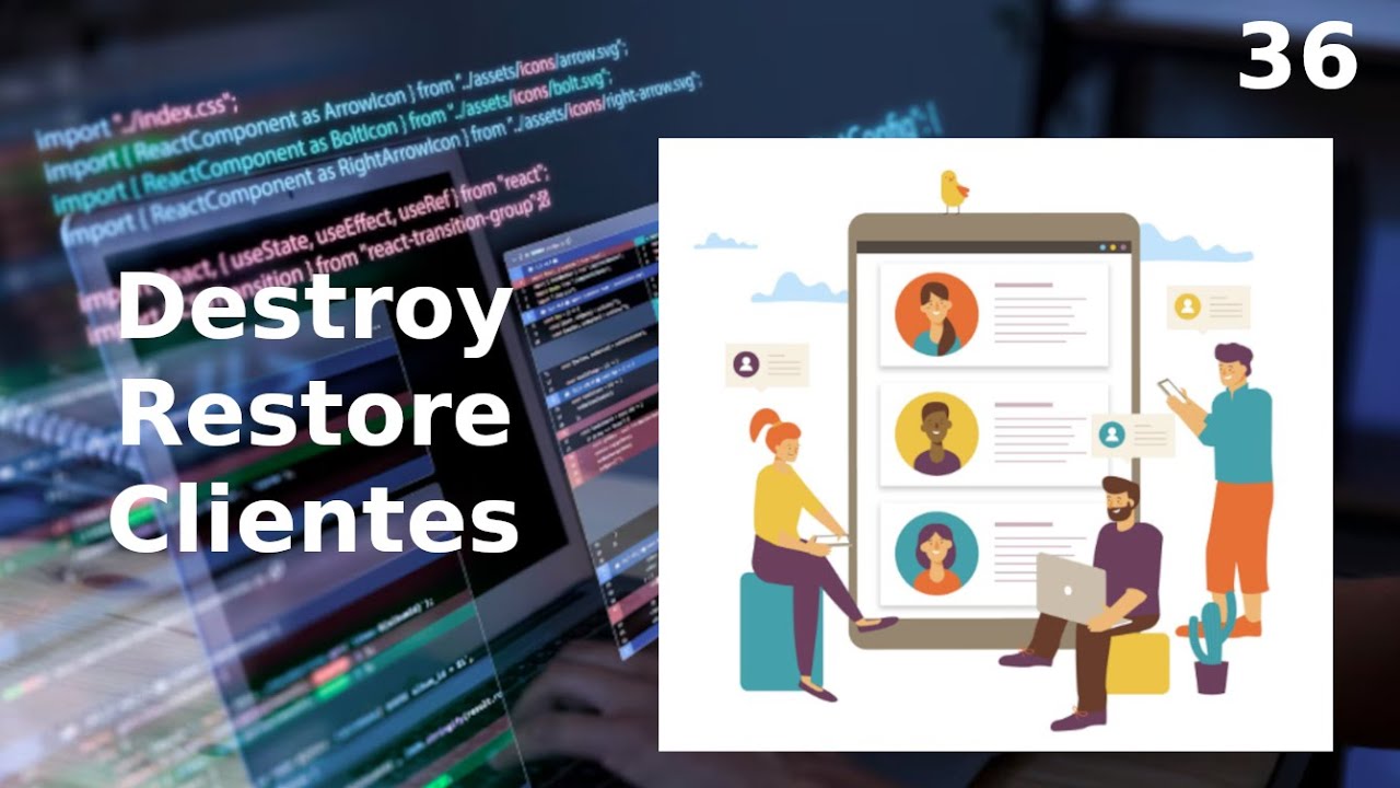 36 Eliminar y Restaurar Clientes en Laravel 12: Soft Deletes y Recuperación de Registros 🗑️♻️