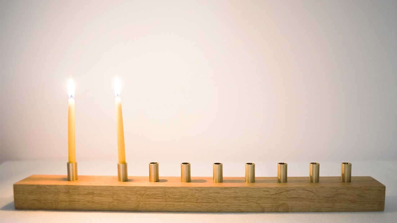 Making a Menorah with Shaper Origin