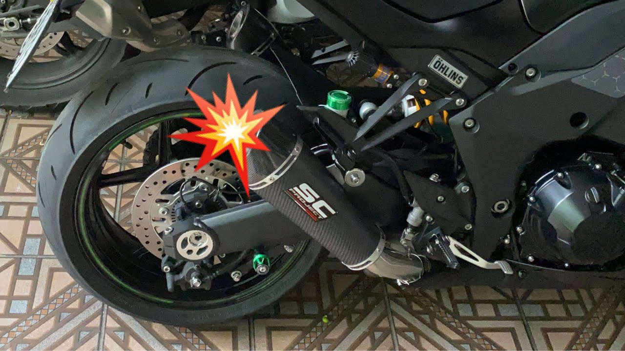COLOQUEI ESCAPE ESPORTIVO NA Z1000R!!!