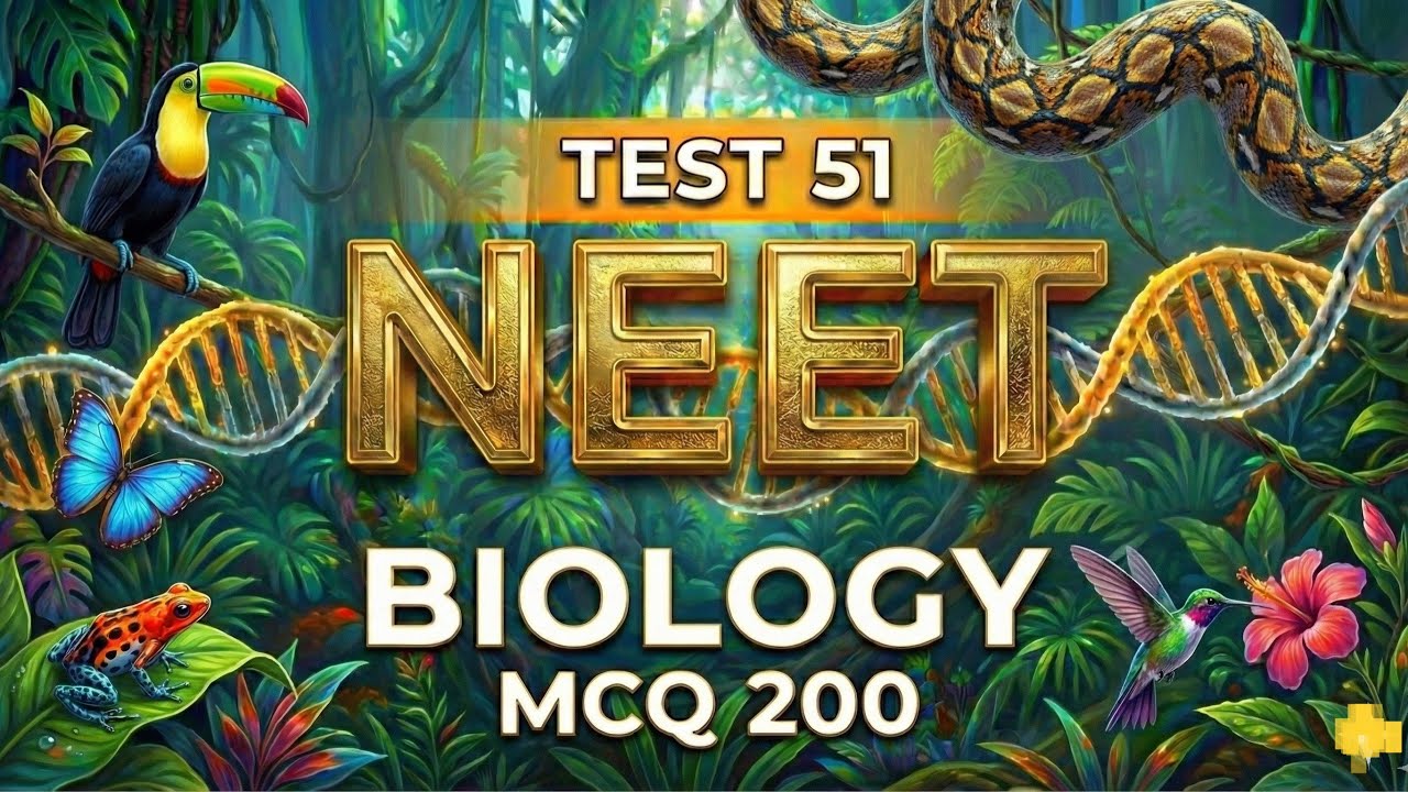 Test 51    200   BIOLOGY      NEET   