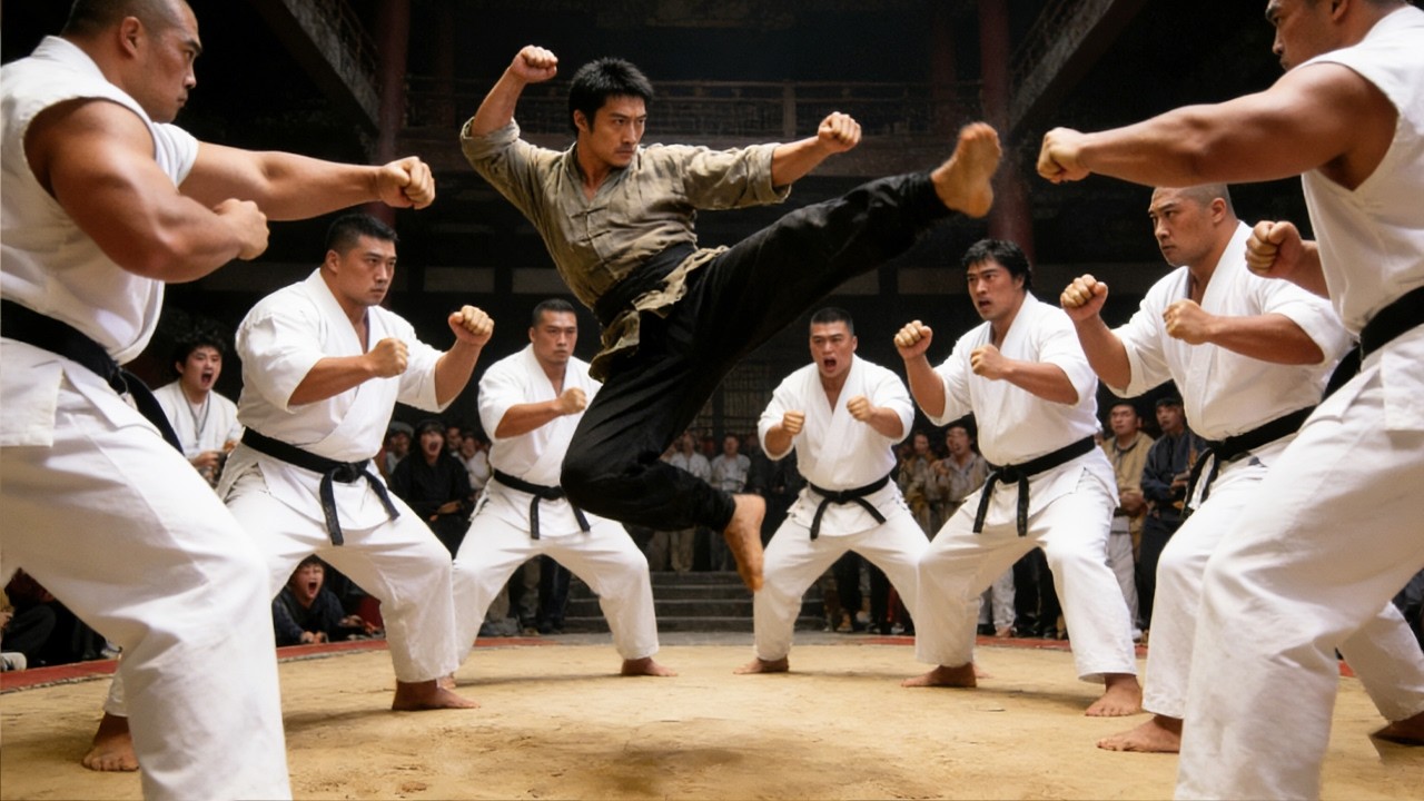 功夫小夥偽裝成舞姬潛入日軍營部完成刺殺任務 🔥 功夫 | Kung Fu